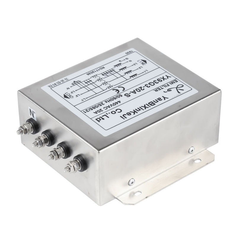 3 Faza 4 Filtr EMI przewodowy 380V/520V