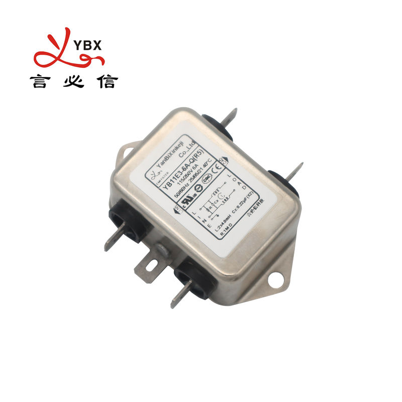 250VAC 10A Filtr dolnoprzepustowy EMI Sprzęt elektroniczny Zasilanie prądem stałym