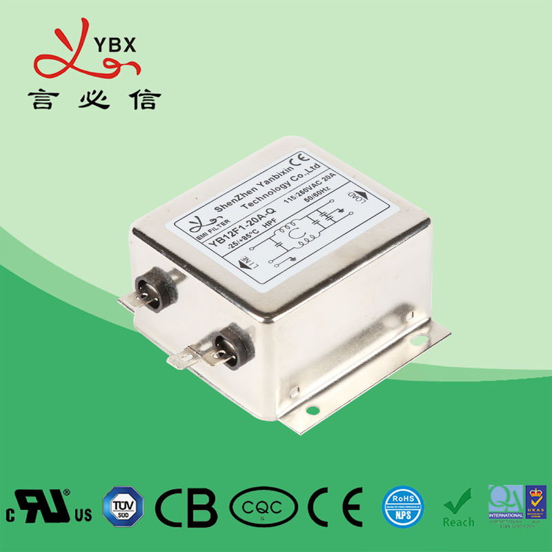 Filtr przeciwzakłóceniowy EMC YB28F1 15A Jednofazowy do maszyny domowej