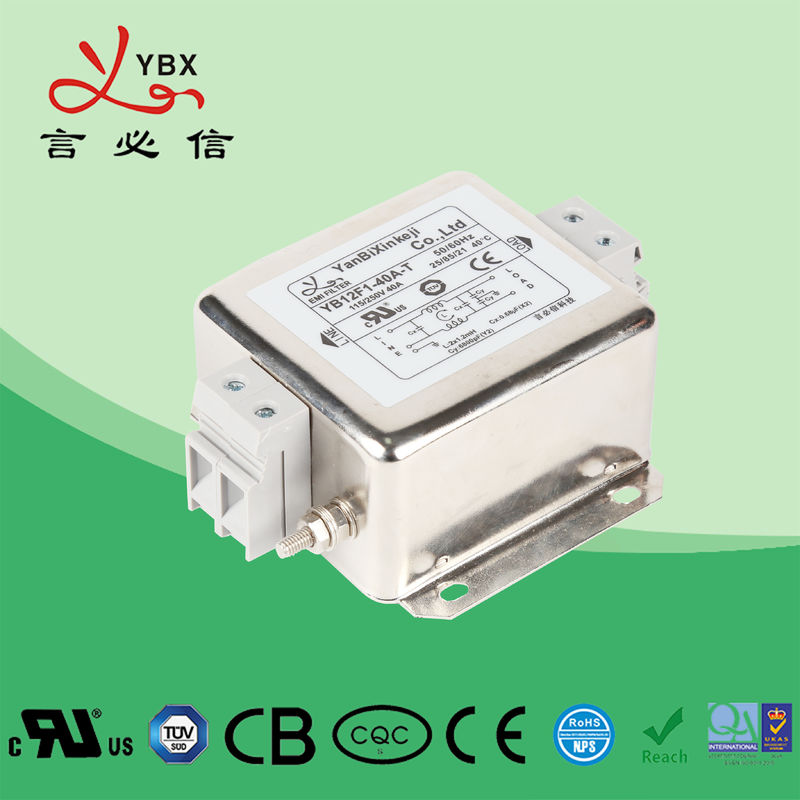 Filtr przeciwzakłóceniowy EMC YB28F1 15A Jednofazowy do maszyny domowej
